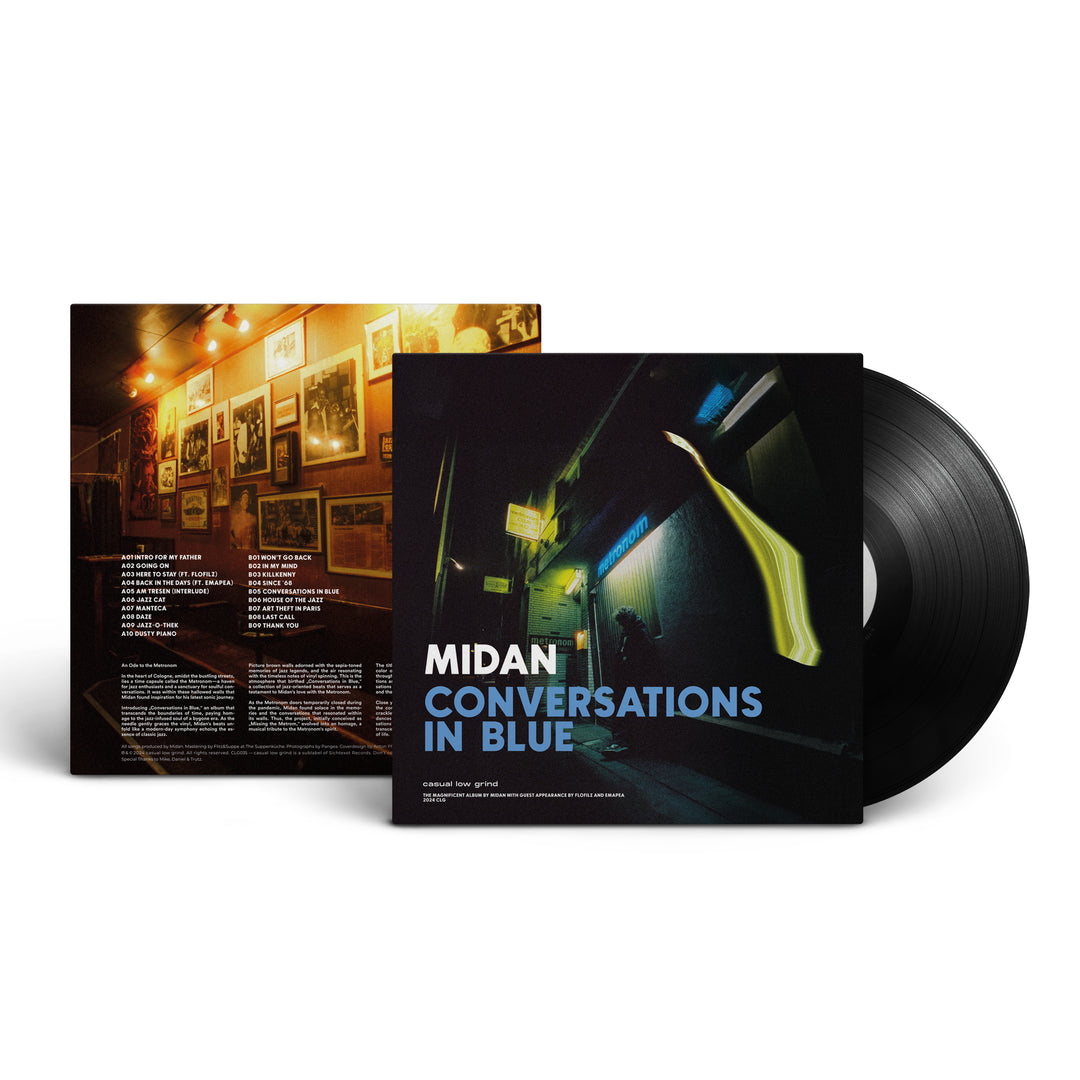 Midan –– Conversations In Blue (Vinyl LP, casual low grind, 2024